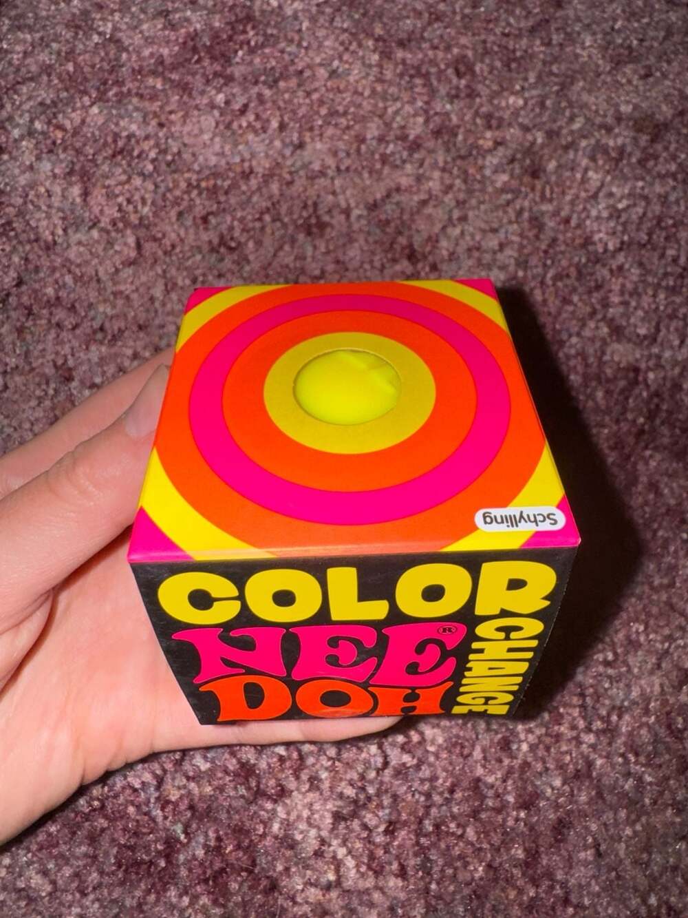 Schylling Color Change NeeDoh Stress Relief Fidget Toy